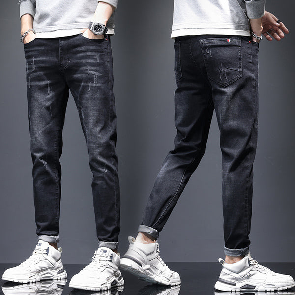 Jeans Rotos para Hombre con Detalles Desgarrados