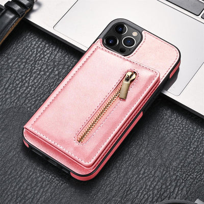 Funda para Teléfono con Bolsillo Lateral, Cierre de Cremallera y Correa de Muñeca - Image 12