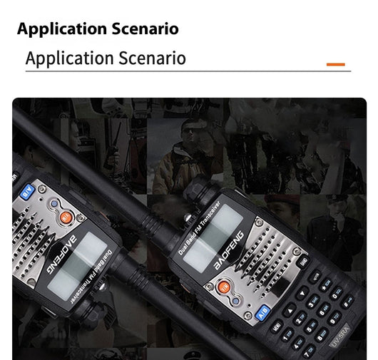 Radio Portátil Baofeng UV-5RA Doble Banda y Pantalla Dual - Alta Potencia para Aventuras - Image 11