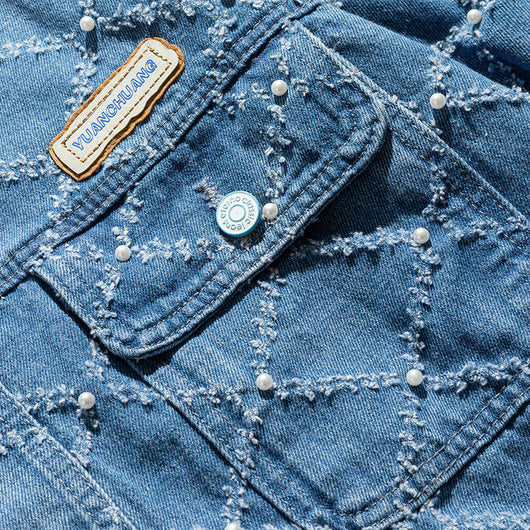 Chaqueta Denim Retro Japonesa con Detalles de Herramientas - Image 17