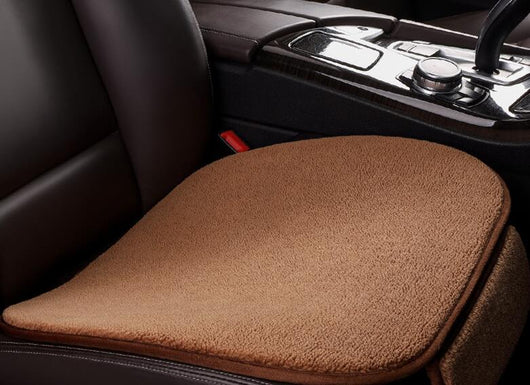 Cojín de Asiento para Auto Felpa Térmica Invierno - Pieza Individual sin Respaldo - Image 11