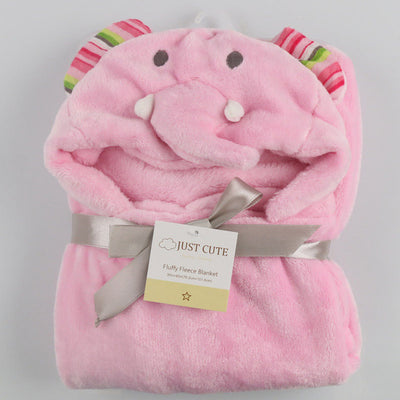 Bata de baño con capucha para bebé - Toalla frotada suave y cálida - Image 18