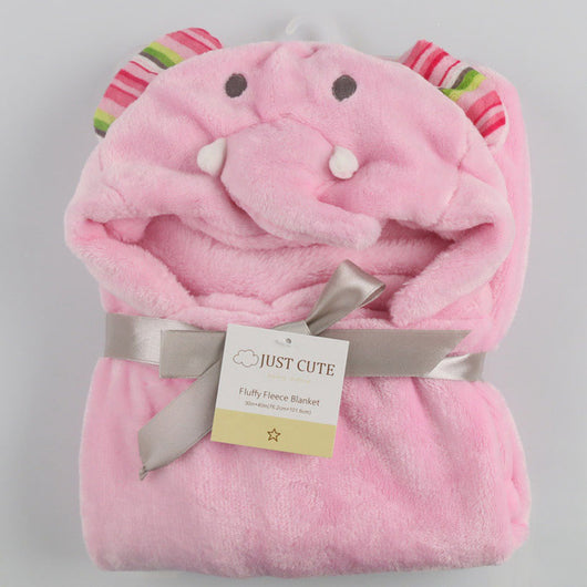 Bata de baño con capucha para bebé - Toalla frotada suave y cálida - Image 18