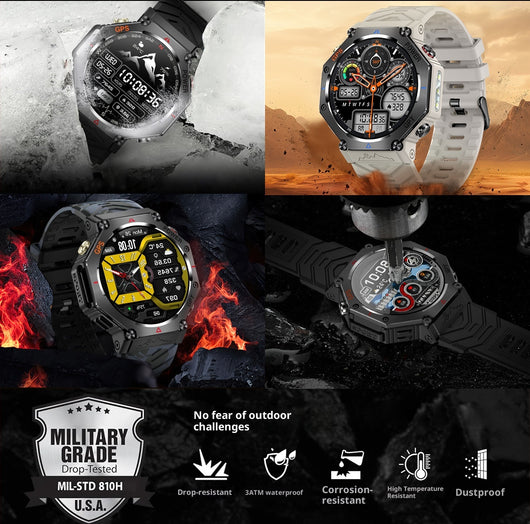 Reloj Inteligente Deportivo con GPS y Llamadas Bluetooth - Image 8