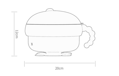 Plato Térmico con Agua para Alimentación Complementaria del Bebé - Image 8