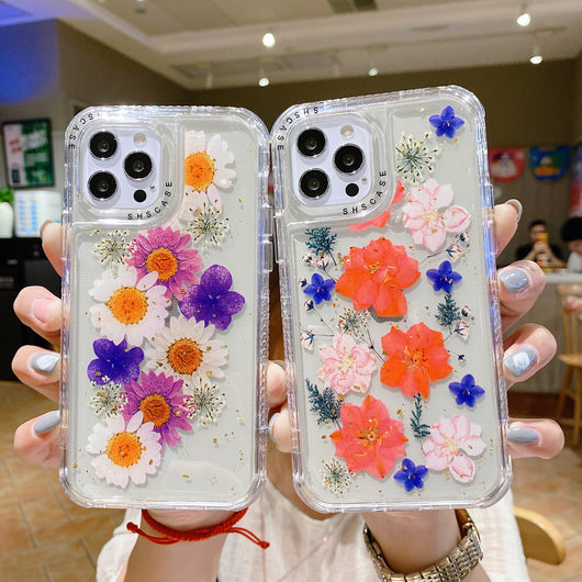 Funda para Teléfono con Flores Pintadas en Resina Epoxi - Image 16