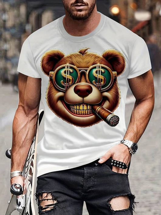Playera Hombre Cuello Redondo Estampado Digital Manga Corta - Image 14