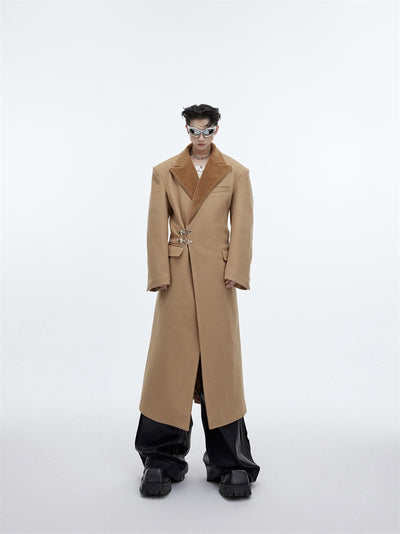 Abrigo Largo Elegante para Hombre - Diseño Over the Knee - Image 4