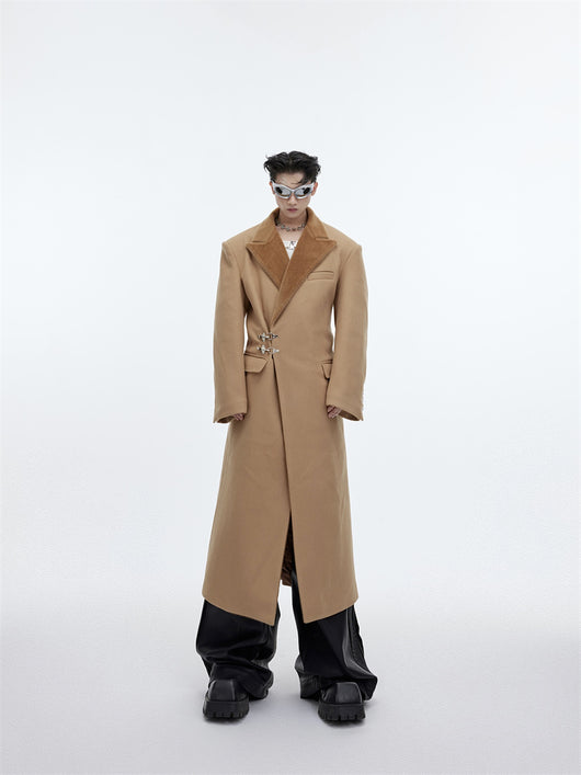 Abrigo Largo Elegante para Hombre - Diseño Over the Knee - Image 4