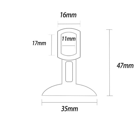 Tope de Puerta de Silicona Flexible - Image 3