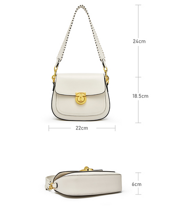 Bolso Bandolera de Cuero para Mujer - Diseño Crossbody Versátil - Image 7