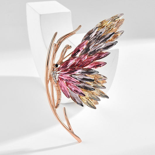 Broche Mariposa Elegante para Mujer - Accesorio de Moda - Image 2