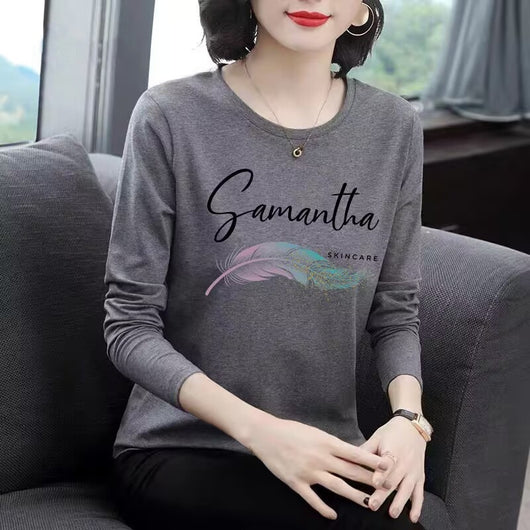 Blusa Casual de Manga Larga para Mujer Madura - Cómoda y Versátil - Image 9