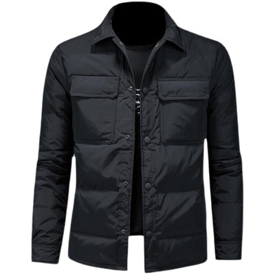 Abrigo Acolchado de Algodón para Hombre - Calidez Invernal - Image 5