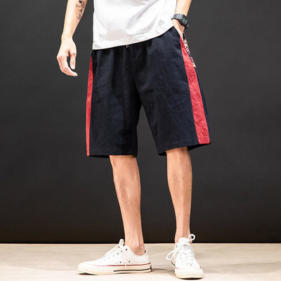 Pantalones Deportivos Rectos Estilo Asiático Cintura Media - Image 6