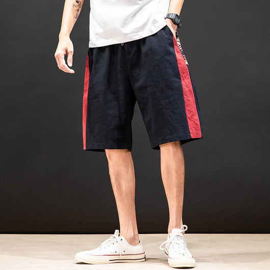 Pantalones Deportivos Rectos Estilo Asiático Cintura Media - Image 6