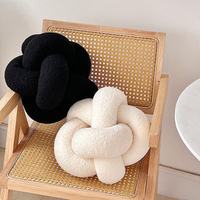 Almohada Artesanal de Lana de Cordero Tejida a Mano - Image 19