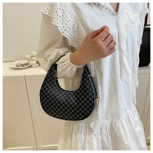Bolso Bandolera Occidental Estilo Crescent con Estampado - Image 24