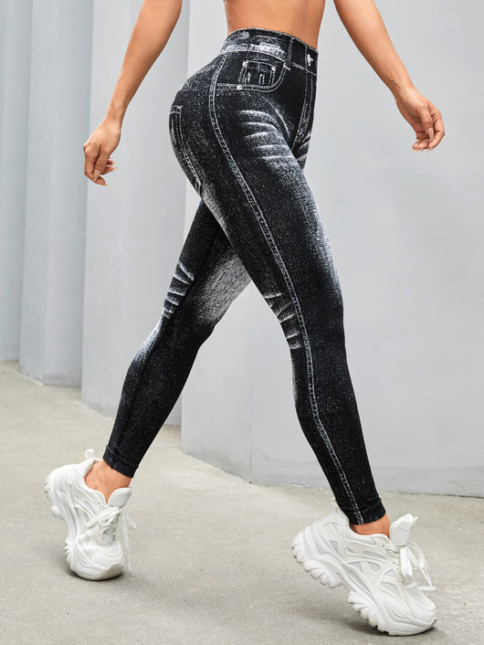 Leggings Deportivos Sin Costuras con Diseño en V para Glúteos Esculpidos - Image 21