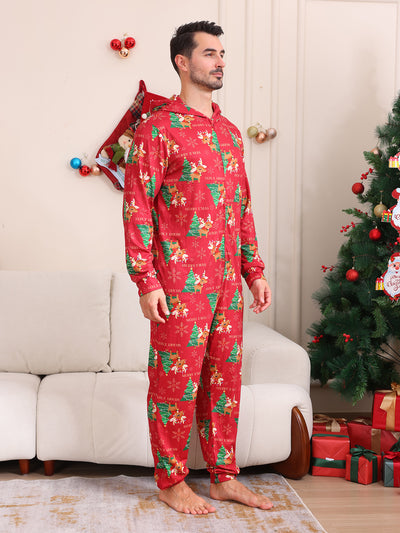 Conjunto Navideño Familiar de Pantalones Largos para Niños y Niñas - Image 31