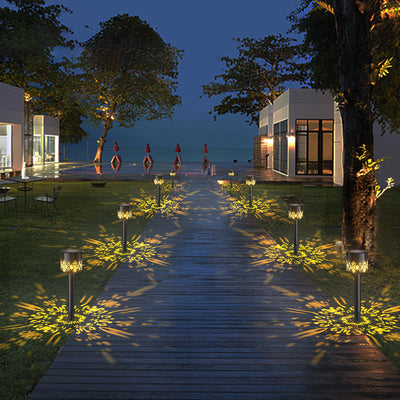 Lámpara Solar Proyectora para Jardín - Luz Decorativa de Piso - Image 6