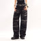 Pantalones Rectos Anchos Punk Hip Hop para Hombre y Mujer