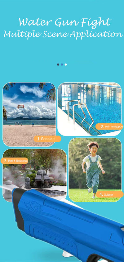 Pistola de Agua Automática para Niños y Adultos - Absorción Instantánea - Image 15