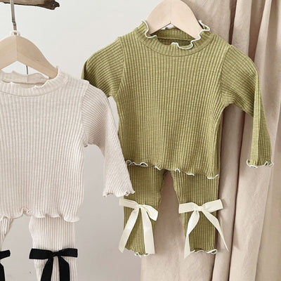 Conjunto Elegante a Rayas para Bebé - Unisex - Image 3