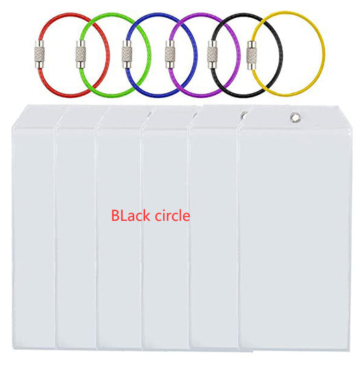 Identificador de Equipaje Vertical Transparente Impermeable con Cierre Seguro - Image 14