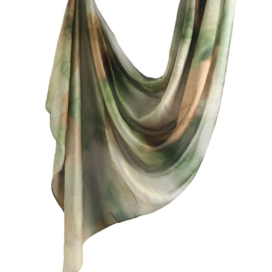 Pañuelo Estampado Tie-Dye en Algodón Poliéster - Image 8