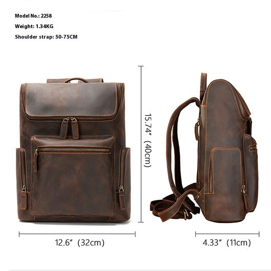 Mochila Vintage para Hombre - Viajes y Aventuras al Aire Libre - Image 4