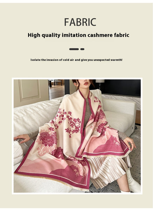 Chalina Estampada de Cashmere Artificial - Perfecto para Aire Acondicionado - Image 11