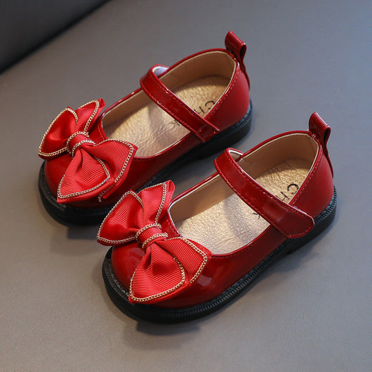 Zapatos de Cuero Charol Estilo Británico para Niñas - Image 4