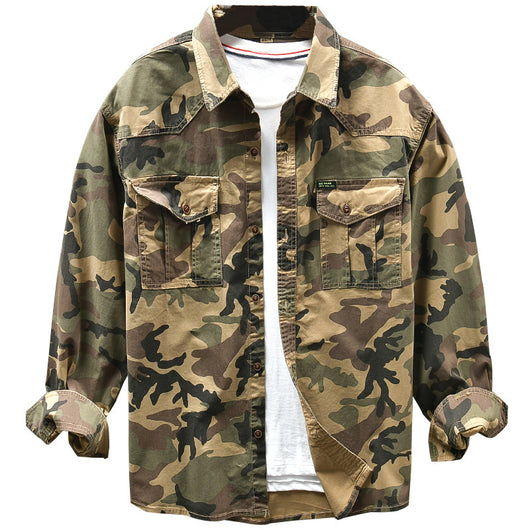 Camisa Táctica de Camuflaje Americano - Estilo Urbano - Image 5