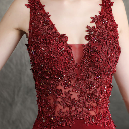 Vestido de Novia Largo con Apliques y Pedrería - Image 13