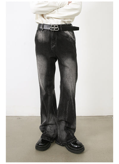 Traje de Mezclilla Retro Holgado Efecto Desgastado - Image 13