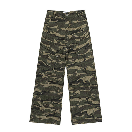 Pantalones de Trabajo Camuflaje Urbano - Estilo Casual Versátil - Image 5