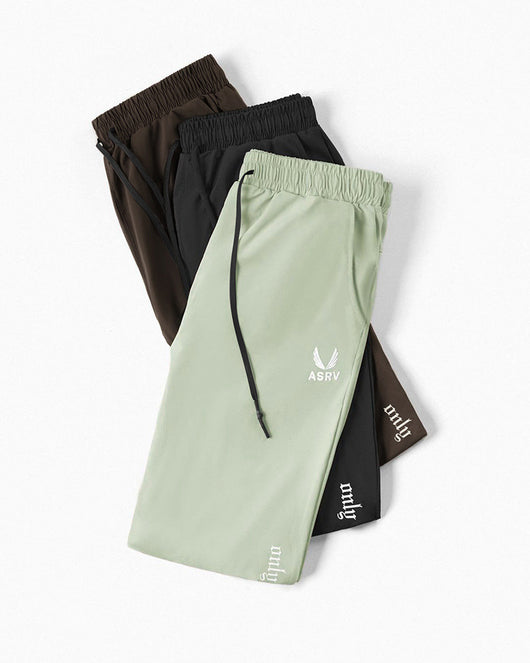Pantalones Casuales Tendencia Coreana Tela Seda de Hielo Corte Relajado - Image 21