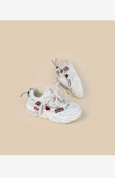 Zapatillas Deportivas Blancas con Suela Gruesa para Mujer - Image 13