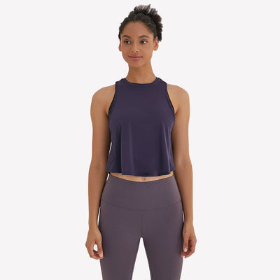 Blusa Deportiva Yoga Suelta sin Mangas - Top Versátil para Entrenamientos - Image 3