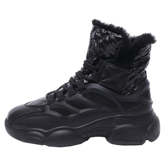 Botas de Algodón con Forro Polar para Invierno