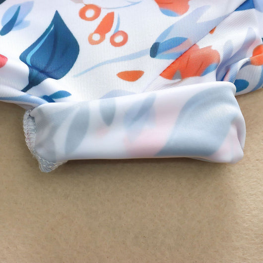 Traje de Baño Estampado Flores para Niña - Image 15