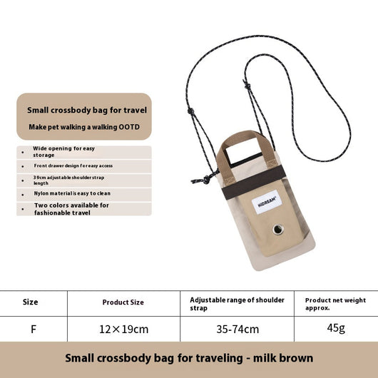 Bolsa Transportadora para Gatos HiDREAM - Bandolera Respirable Compacta - Image 9