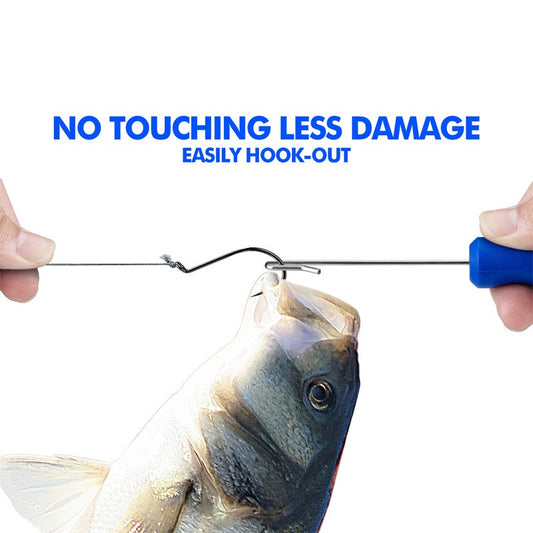 Extractor de Anzuelos Multiusos para Pesca - Herramienta Profesional de Garganta Profunda