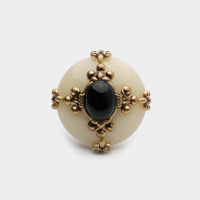 Anillo Vintage de Ágata Natural con Abeja para Hombre y Mujer - Image 26