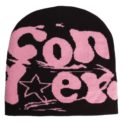 Gorro Tejido Reversible Doble Cara con Patrón Jacquard de Lana - Image 10