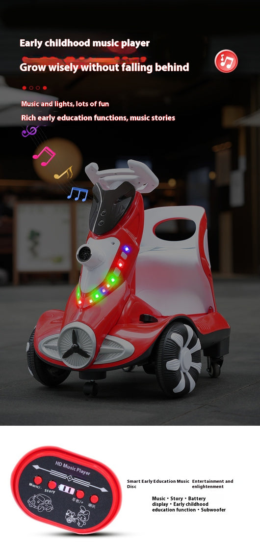 Auto Eléctrico Infantil de Cuatro Ruedas con Control Remoto - Image 25