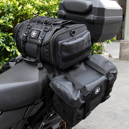 Bolsa Lateral Impermeable para Motocicleta - Equipaje de Viaje Resistente - Image 4