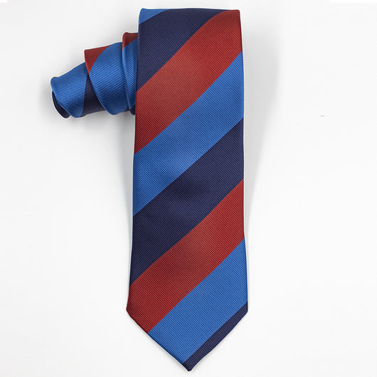 Corbata Formal de Contraste en Twill para Hombre - Estilo Ejecutivo - Image 8