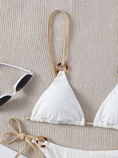 Bikini Dos Piezas Clásico con Tirantes Ajustables - Image 10